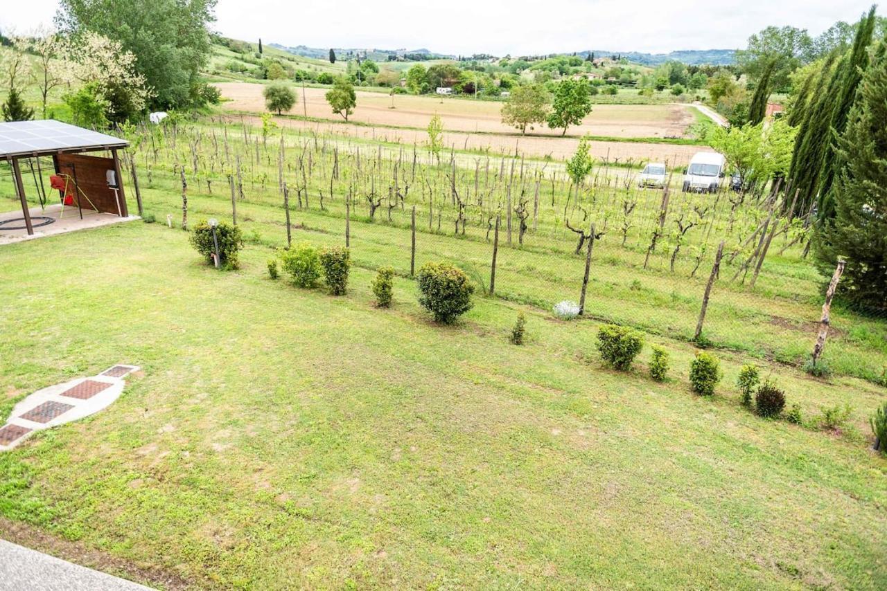 Il Mandorlo Nella Campagna Di Certaldo Appartement Aia Murata Buitenkant foto